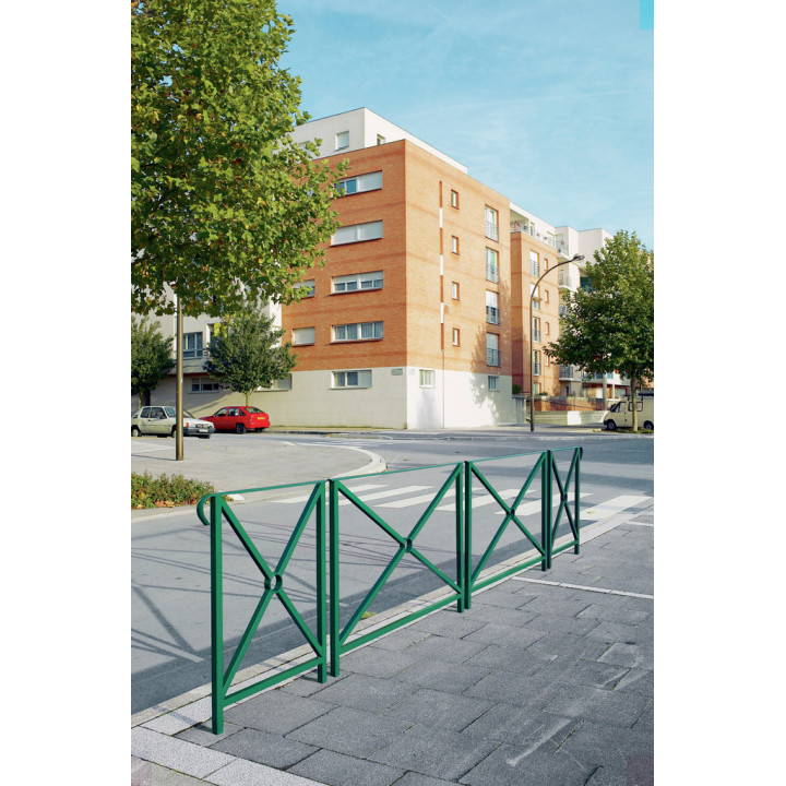 Barrière de ville main courante