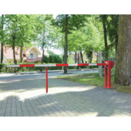 Barrière universelle levante à vérin