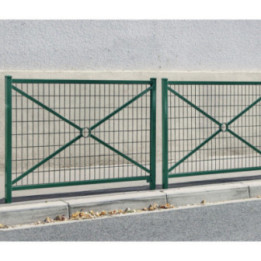 Barrière urbaine Orléans grillagée