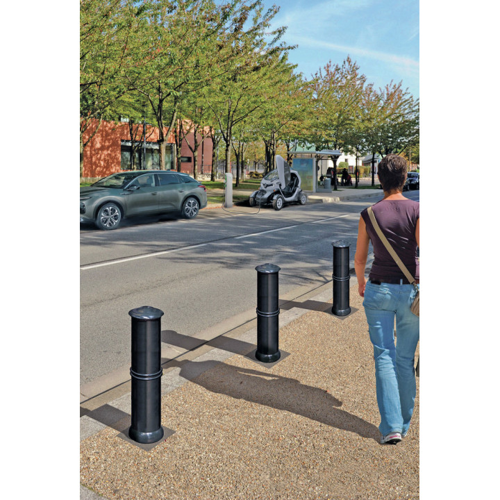 Borne acier Agora et City