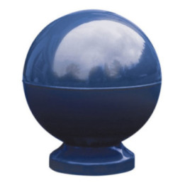 Borne acier Globe