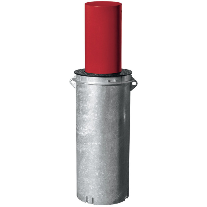 Bornes acier rétractables