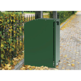 Cache conteneurs acier Berlin