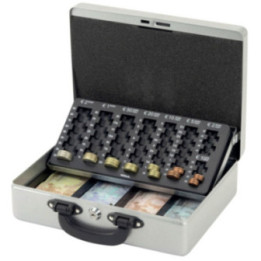 Caisse à monnaie avec trieur de pièces