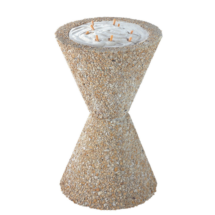 Cendrier béton Aigrette