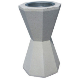 Cendrier béton Sablier