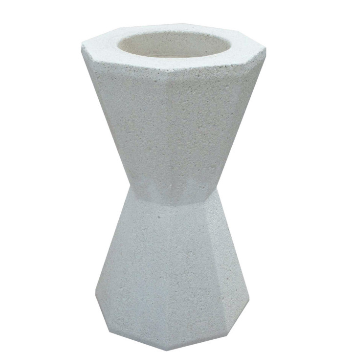 Cendrier béton Sablier