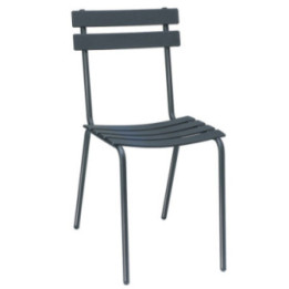 Chaise métal intérieure Square