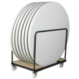 Chariot pour table ronde