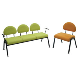 Chauffeuse et banquette tissu Évolution