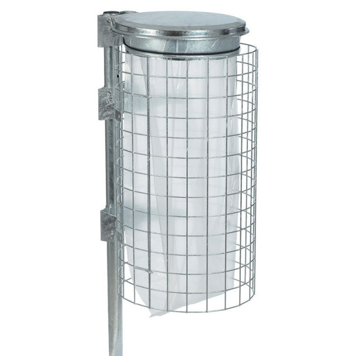 Corbeille Vigipirate acier 110 L Collecgrille