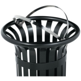 Corbeille acier 60 L Métal
