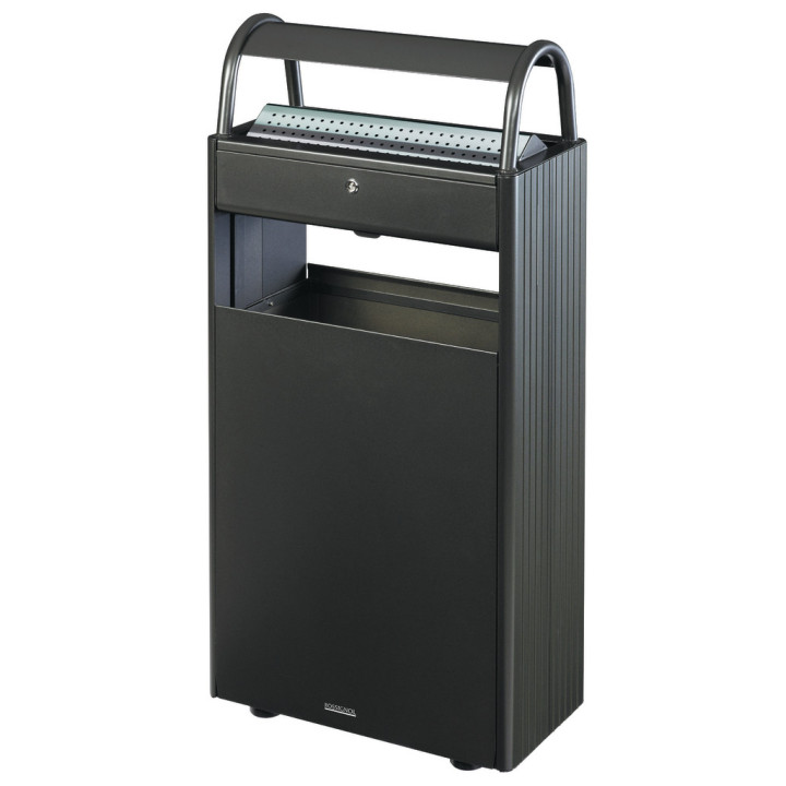 Corbeille cendrier acier Kopa