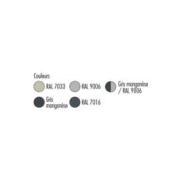 Corbeille cendrier acier Kopa