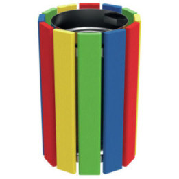 Corbeille couleur Silaos 40 L
