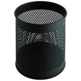 Corbeille de bureau métal perforée