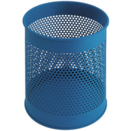 Corbeille de bureau métal perforée