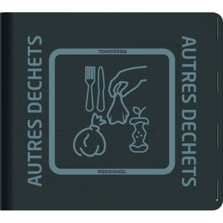 Déchets - gris RAL 7011