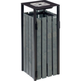 Corbeille plastique recyclé Eden Etik