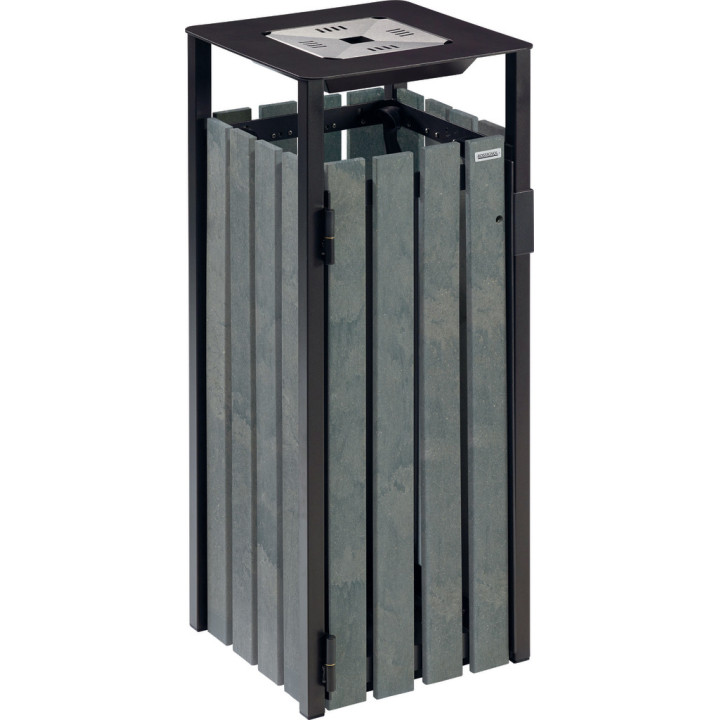 Corbeille plastique recyclé Eden Etik