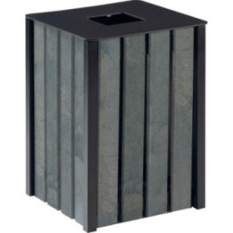 Corbeille plastique recyclé Eden Etik