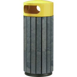 Corbeille plastique recyclé Zéno Etik