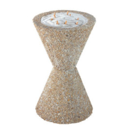 Coupelle acier pour cendrier Aigrette
