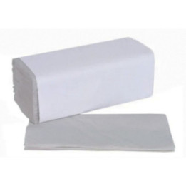 Essuie-mains papier jetable blanc