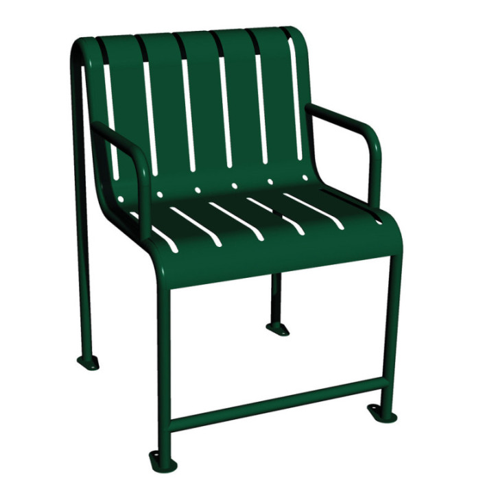 Fauteuil Tout Acier Sénior