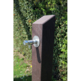 Fontaine publique recyclée