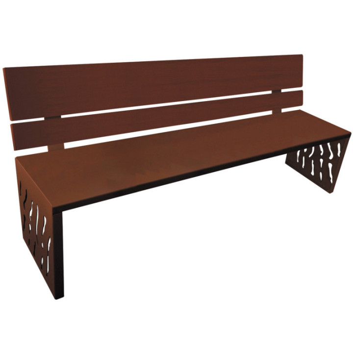 Gamme banc et banquette acier Venise