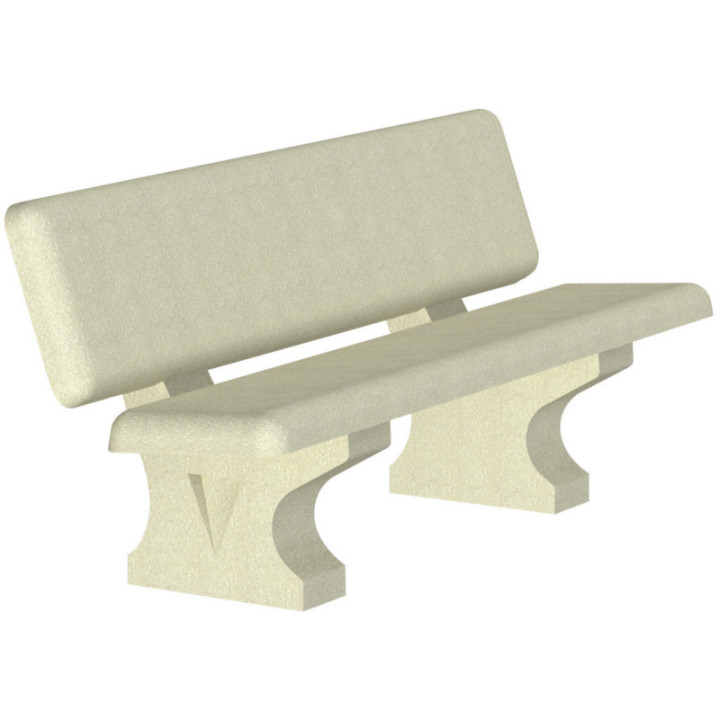 Gamme banc et banquette béton Madison