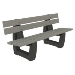 Gamme banc et banquette plastique recyclé Le Brestois