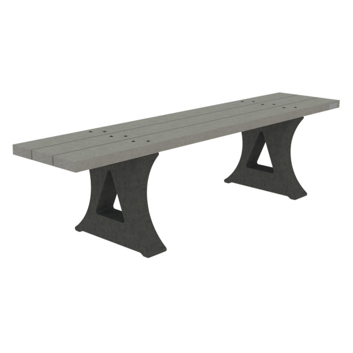 Gamme banc et banquette plastique recyclé Le Brestois