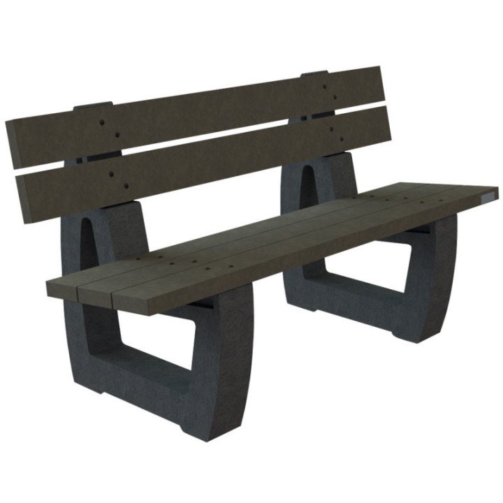 Gamme banc et banquette plastique recyclé Primo