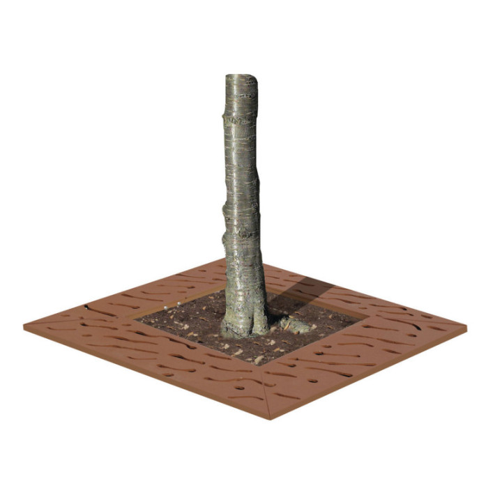 Grille d'arbre Venise acier - adaptée PMR