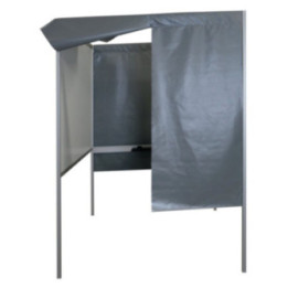 Isoloir de vote en aluminium