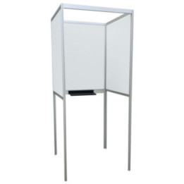 Isoloir électoral pliant