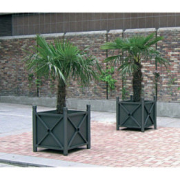 Jardinière acier Province carrée