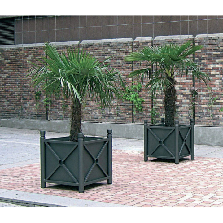 Jardinière acier Province carrée