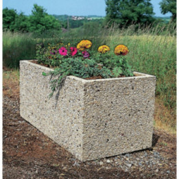 Jardinière béton Puiseaux