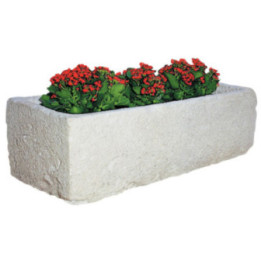 Jardinière béton Rustique