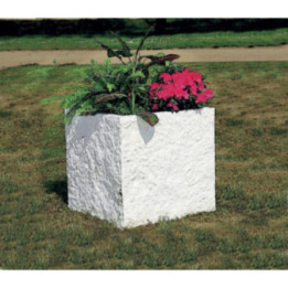 Jardinière béton Rustique
