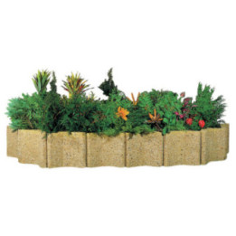 Jardinière pour massif élément Triton
