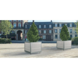 Jardinière urbaine en acier Silaos