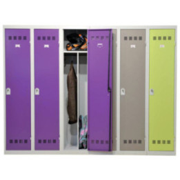 Kit 4 pieds vestiaire monobloc industrie propre et salissante