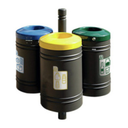 Kit autocollants pour corbeille tri sélectif