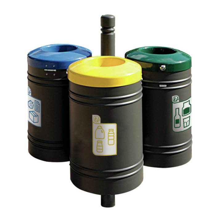 Kit autocollants pour corbeille tri sélectif