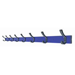 Lisse et patère pour banc vestiaire Sports