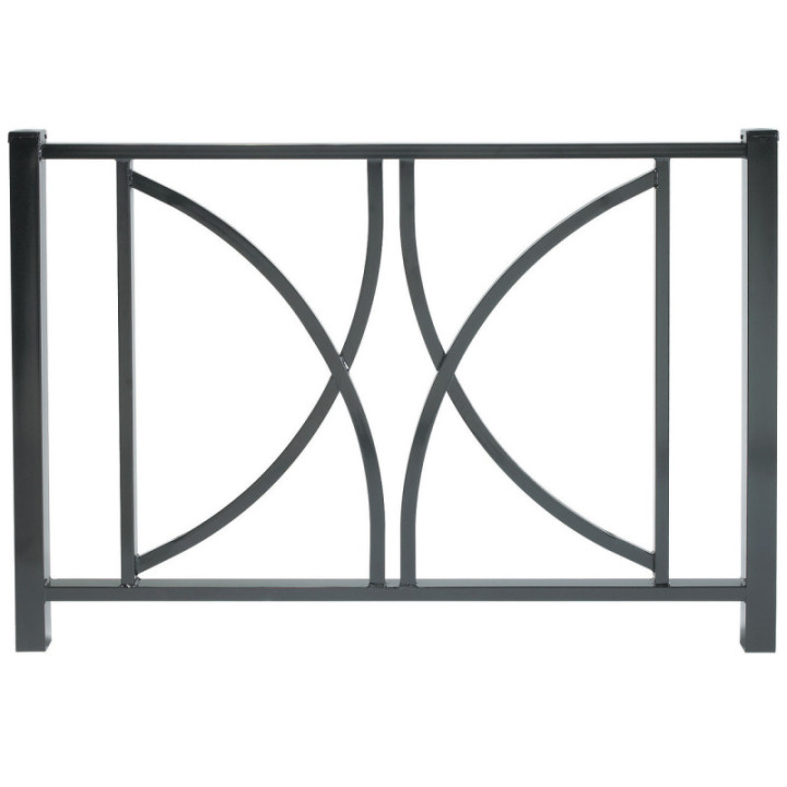 Lot de 2 platines pour barrière de ville